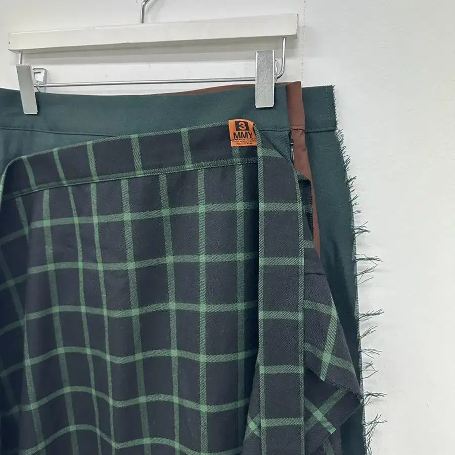 [미하라야스히로] layer combined skirt