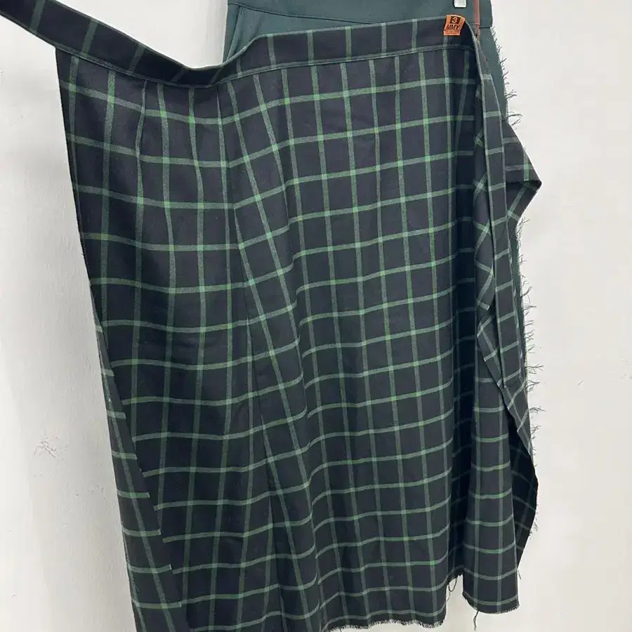 [미하라야스히로] layer combined skirt