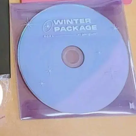 방탄 정국 굿즈 홈마 아크릴 액자 2021년 윈터패키지 dvd