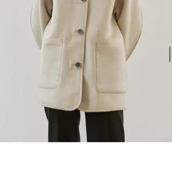 앤니즈 / Reversible shearling jacket (beige