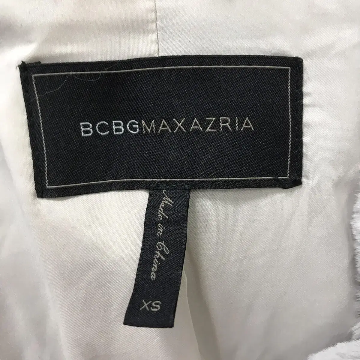 BCBG MAXAZRIA 페이크퍼 점퍼 [여성XS]