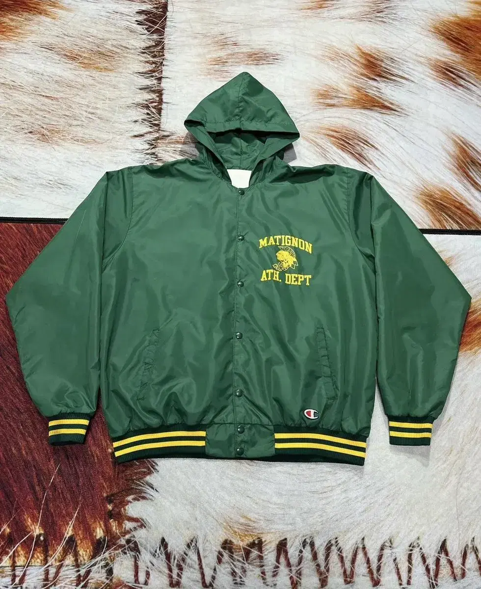 (XXL)1990s Champion USA Champion Varsity Jacket