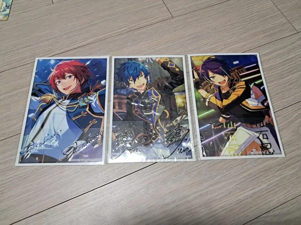 I sell Anstar signature stickers Tsukasa, Jun, Shinobu in bulk