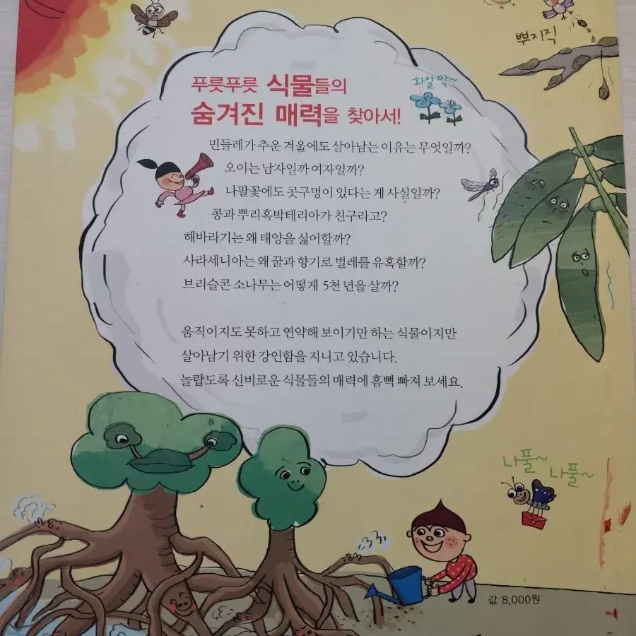 세상에서 젤 푸릇푸릇한 식물책 도서 책