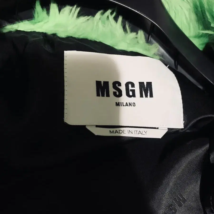 MSGM 퍼자켓 38(새상품)55~66