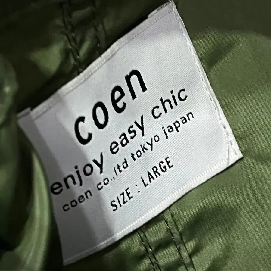 coen by UNITED ARROWS 롱 자켓