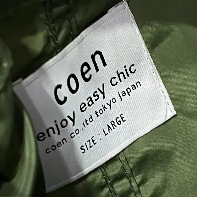 coen by UNITED ARROWS 롱 자켓