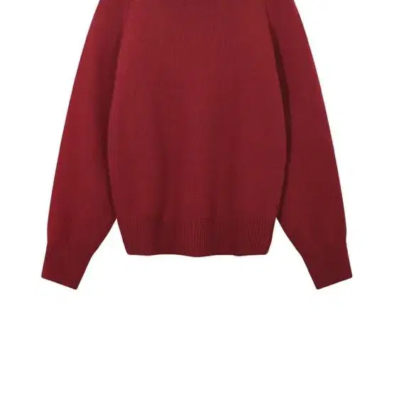 더버터크림 Silhouette cashmere knit wine