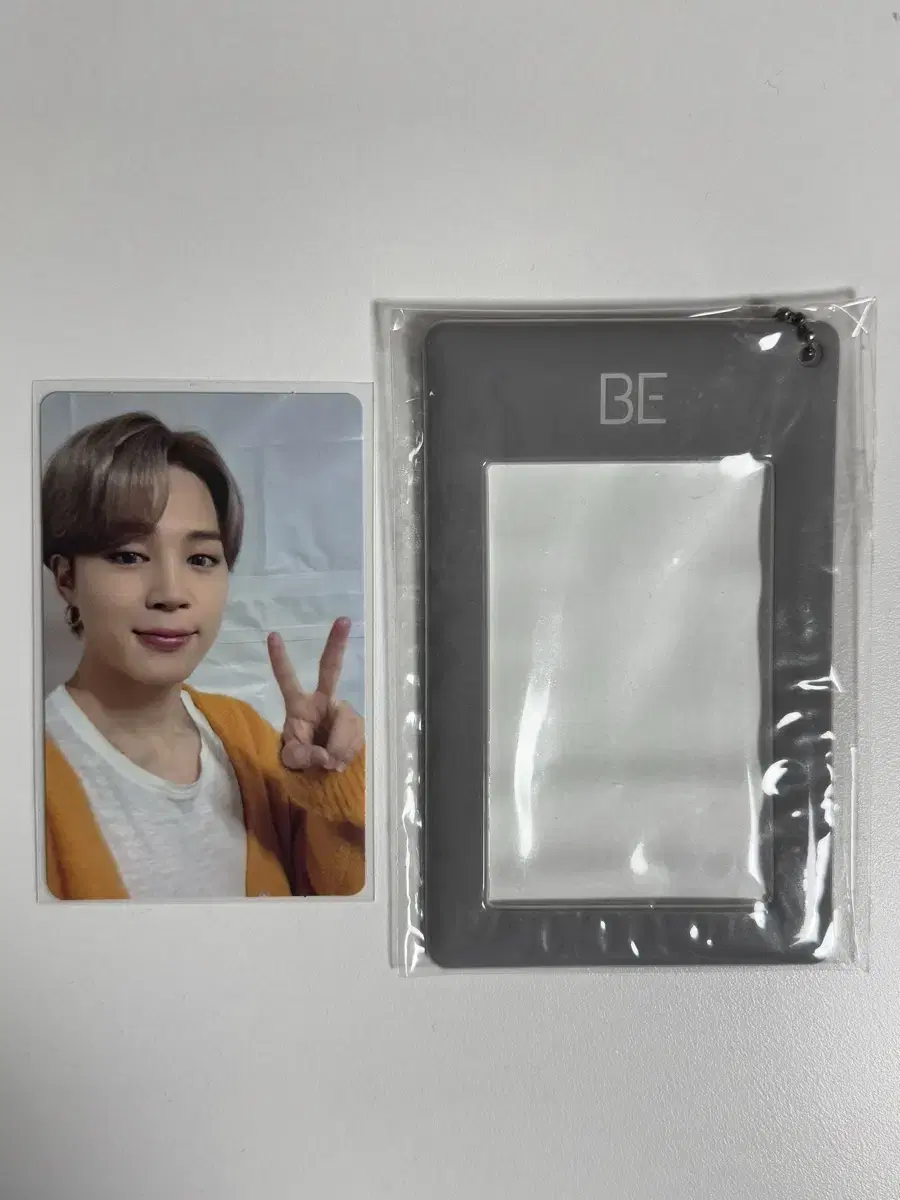 BTS BE Essential Album weverse shop pre-order benefit jimin Photo Card