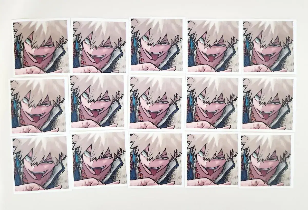 (1 set remaining)Hiroaka Bakugo Sengirl sticker Insta