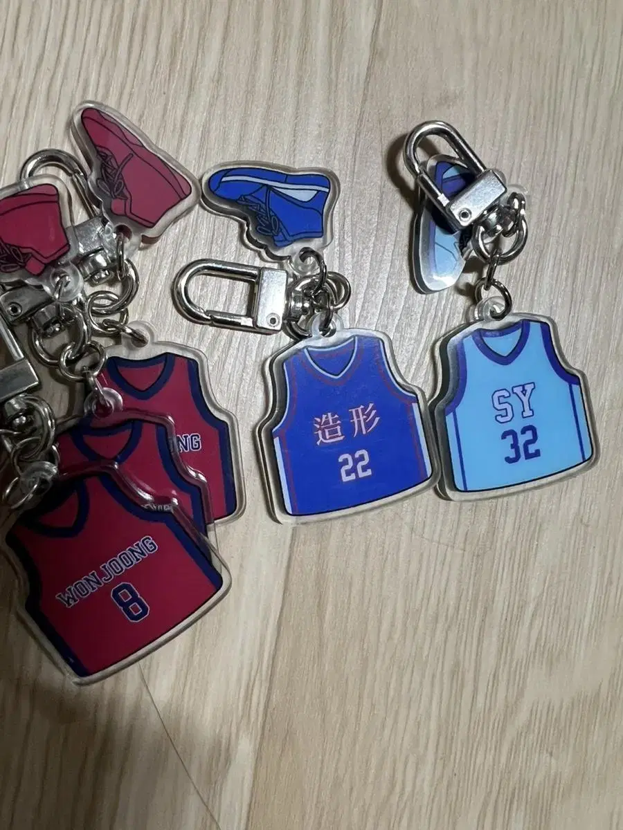 Garbage Time Gakta pop up Uniform keyring Kang In-seok Park Kyo-jin Lee Chowon / Jimin Jo Jae-seok