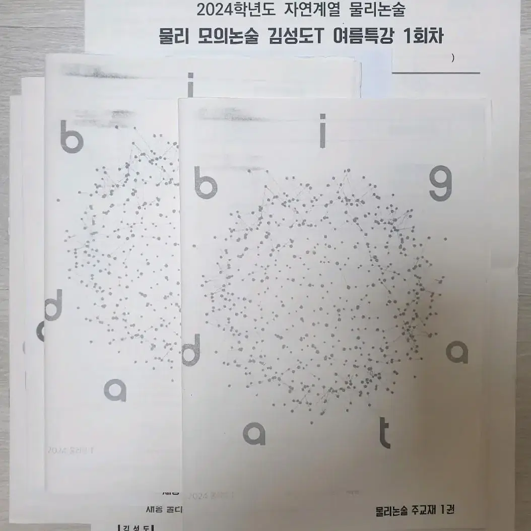 2024 시대인재 김성도 물리(물리학 1, 2) 논술 풀커리