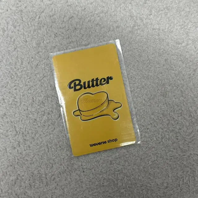 방탄 Butter 슈가 특전포카 양도