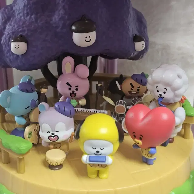 BT21 피자알볼로 피규어