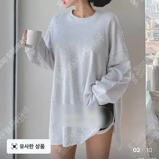 고퀄*할인 쭈리박시맨투맨 루즈핏 오버핏 여리핏