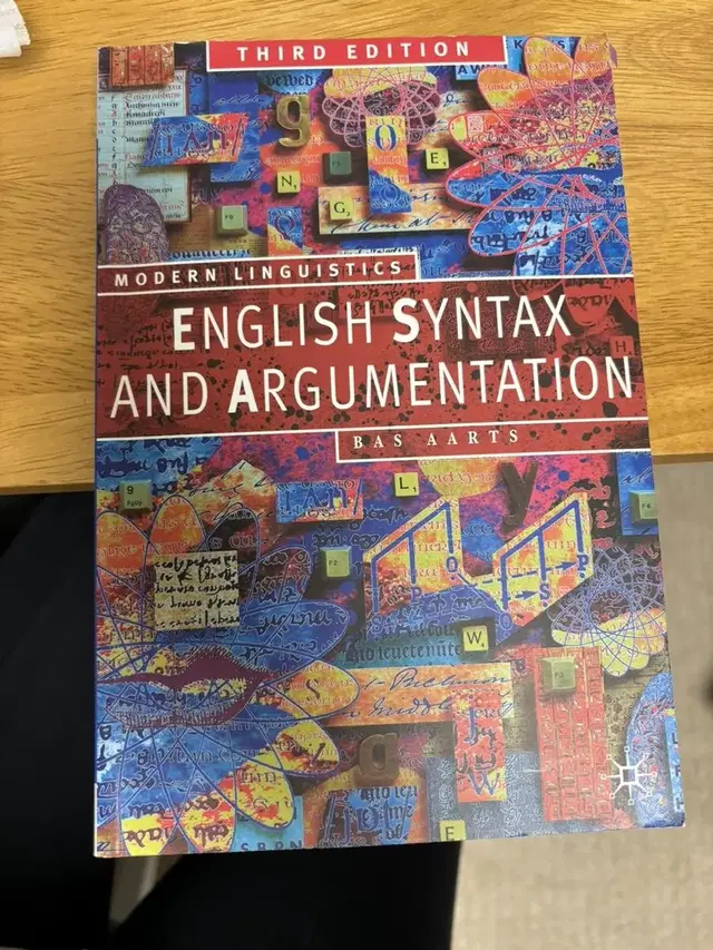 ENGLISH SYNTAX AND ARGUMENTAION 신텍스 통사론