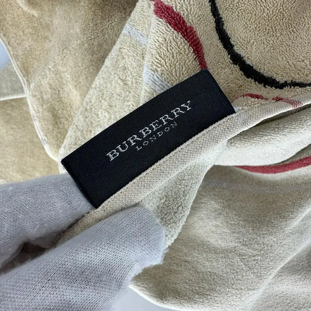 버버리 BURBERRY 비치타올 타월 수건 코튼 면 빈티지 (19004)