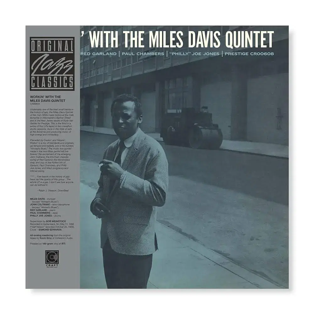 workin' with the miles davis quintet lp