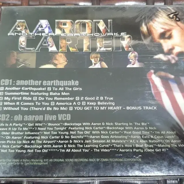 미개봉 아론 카터 Aaron Carter - cd