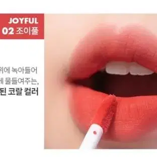 롬앤 제로벨벳 틴트 02호 조이풀