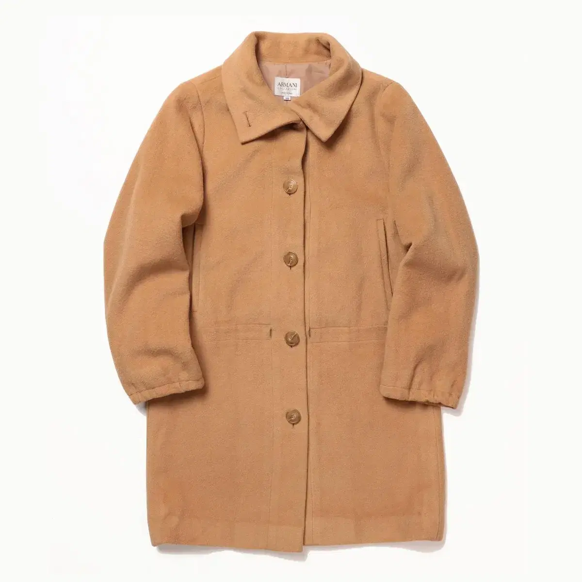 ARMANI Camel Single Coat