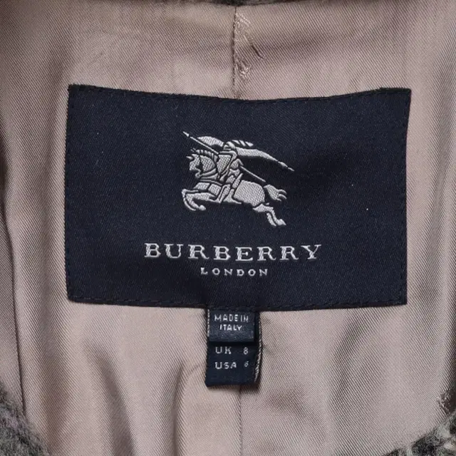 Burberry 노바체크 울 롱 코트