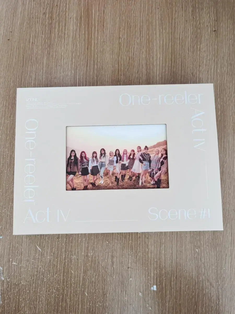 iz*one one reeler full set 1 3 yena kim chaewon album photocard