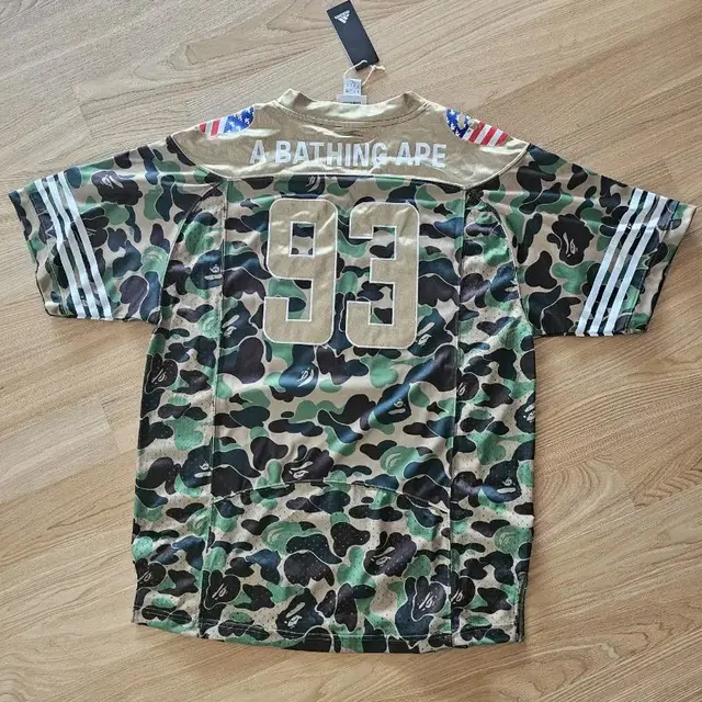 아디다스 X 베이프 bape football 져지 (jp 2XL)