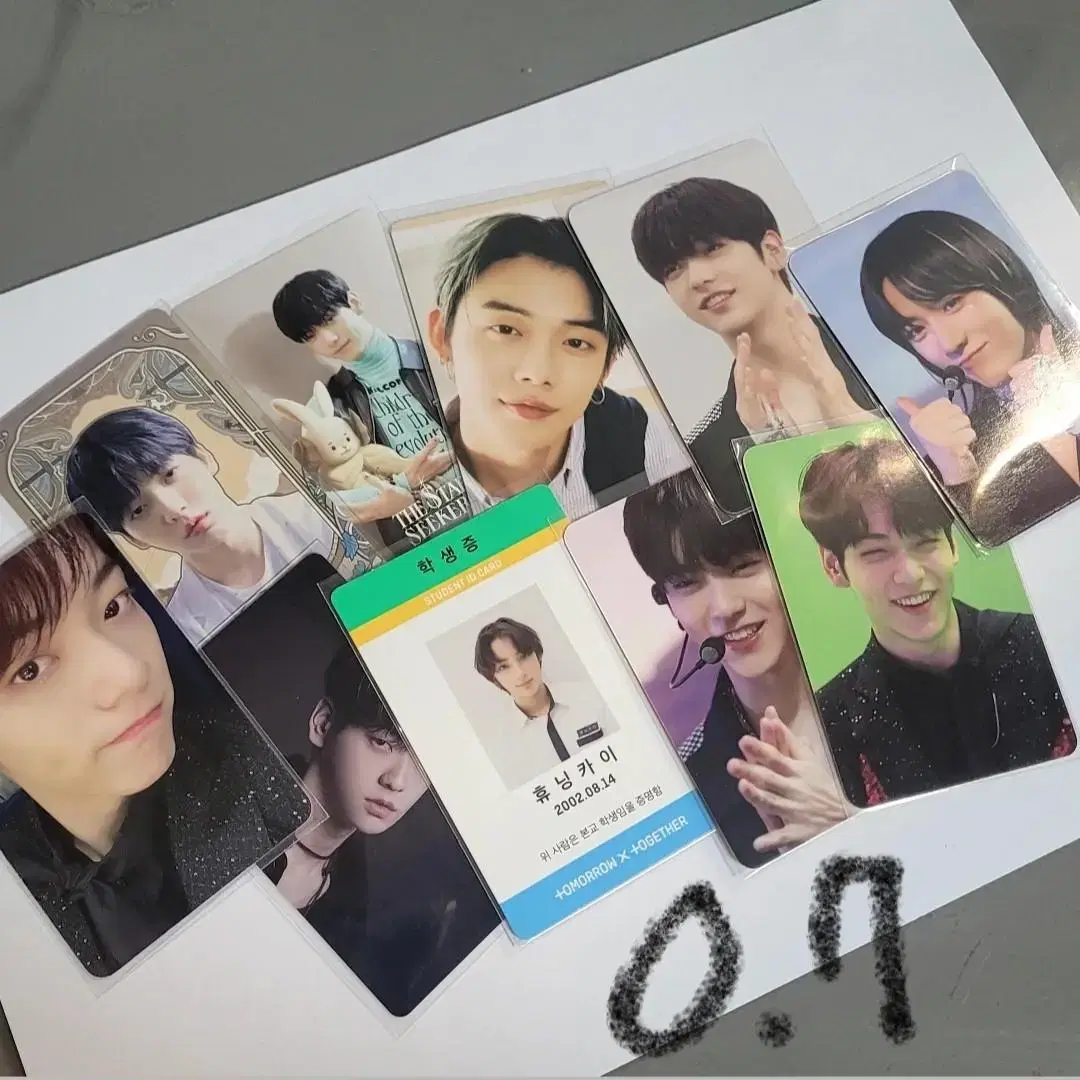 txt(dikon+witch factory+student ID etc)photocard in bulk