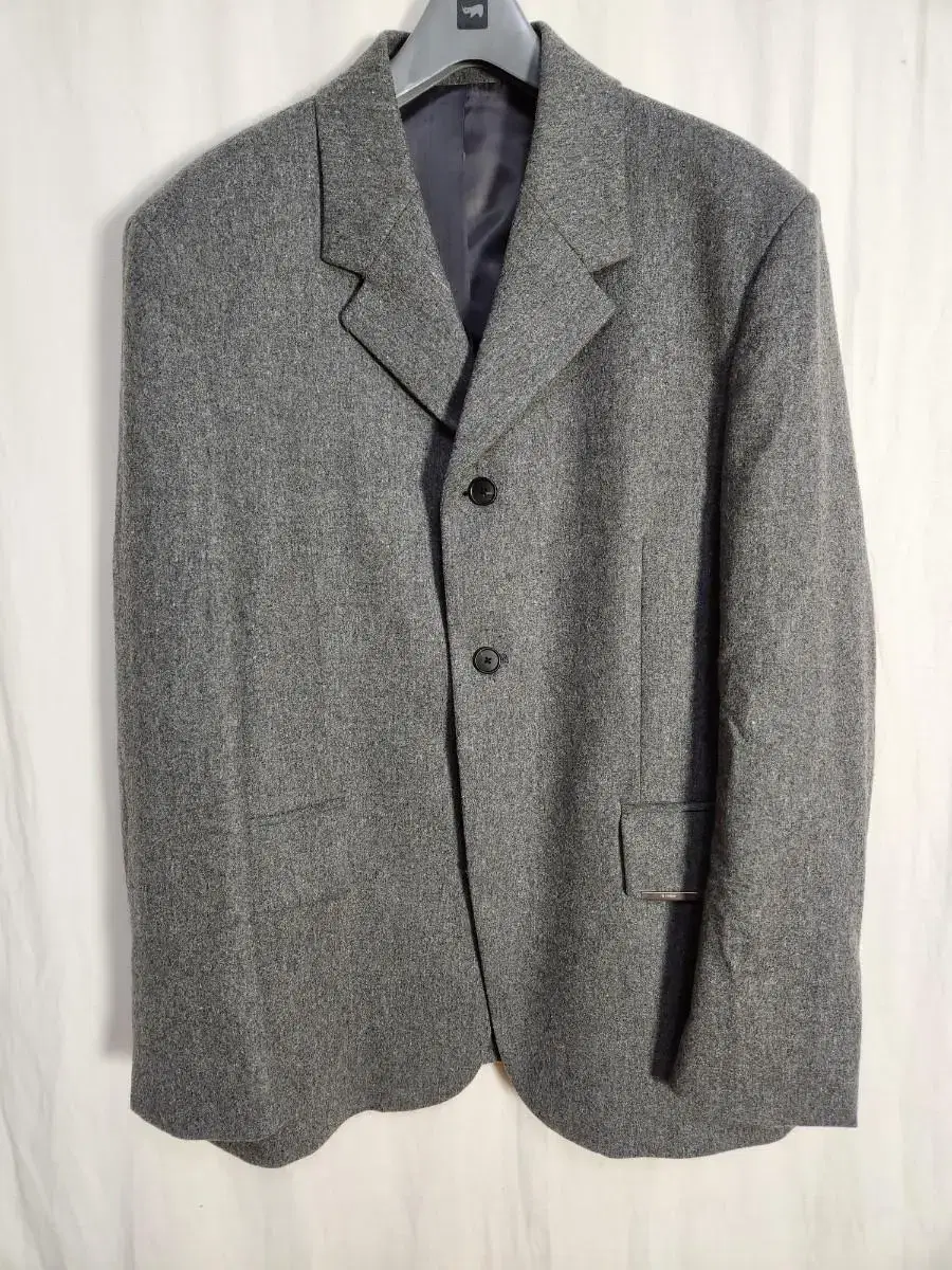 [ilkorso]Men's semi overfit 3-button wool jacket wool suit jacket 100