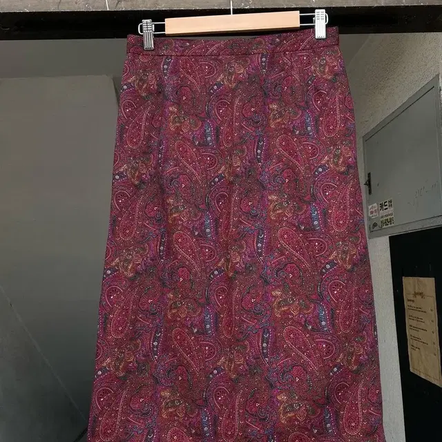 Japanese paisley pattern skirt