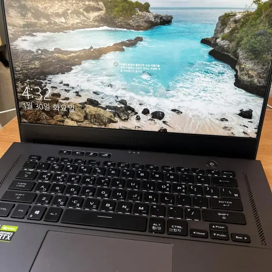 Asus ga503qe 노트북