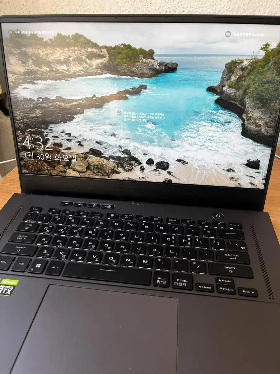 Asus ga503qe 노트북