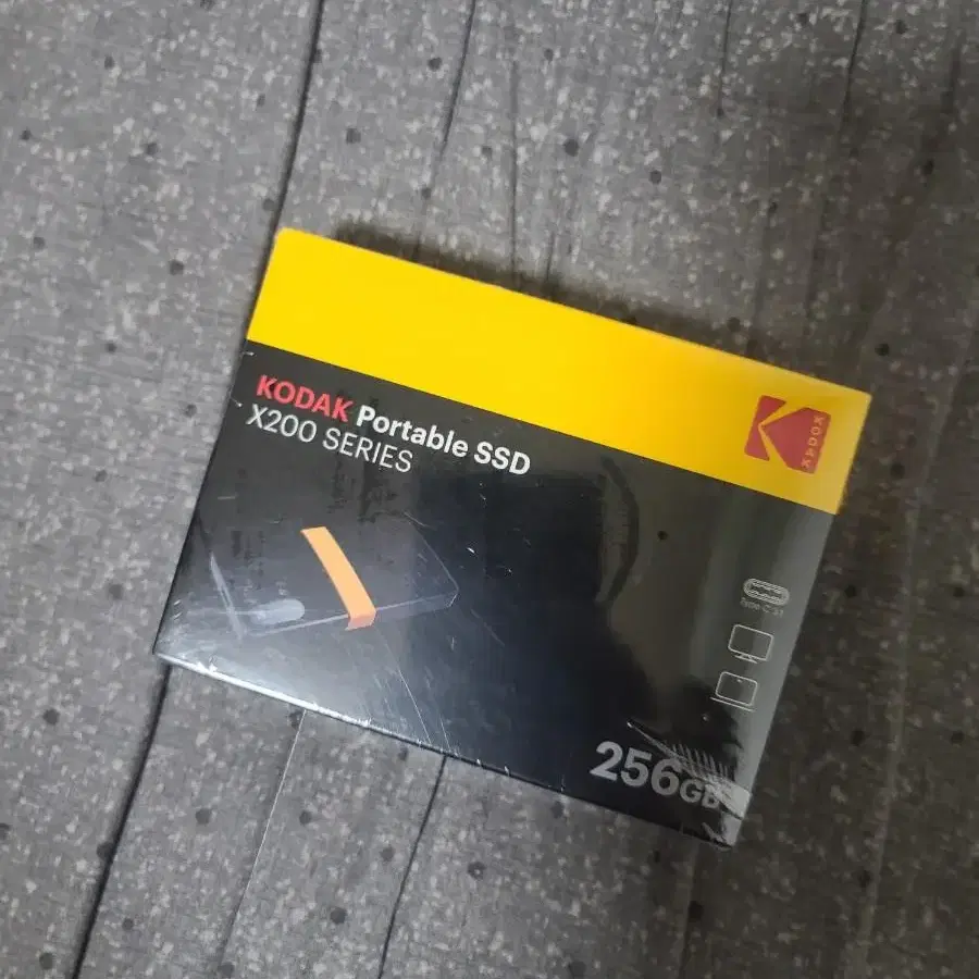 (새상품) kodak X200 ssd 외장하드 드라이브 256GB 판매