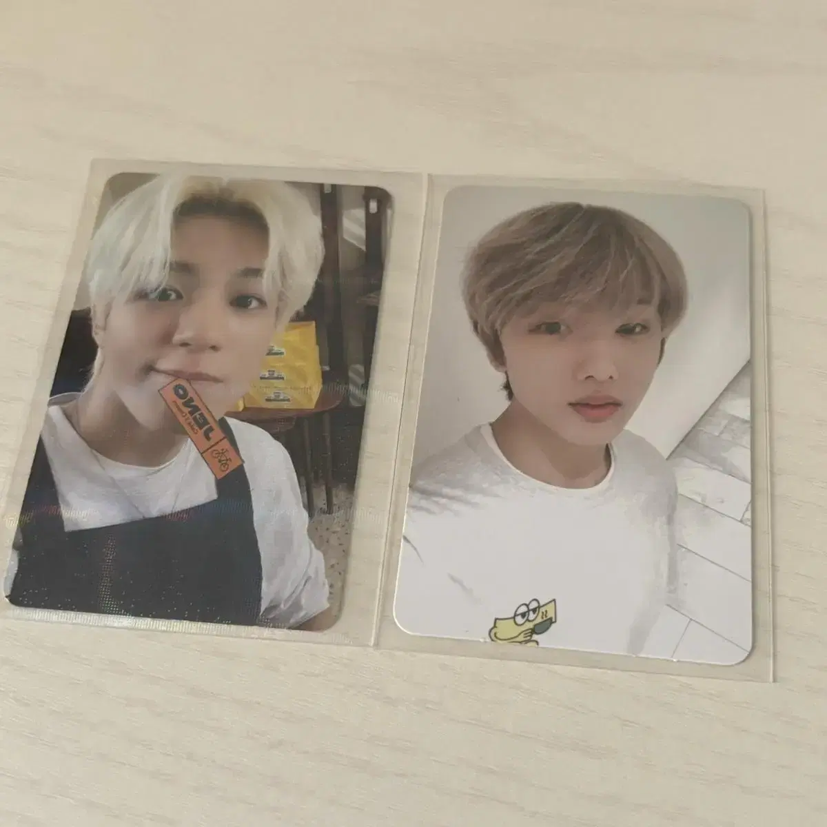 NCT Dream Flavor Cafe jeno jisung photocard Photo Card