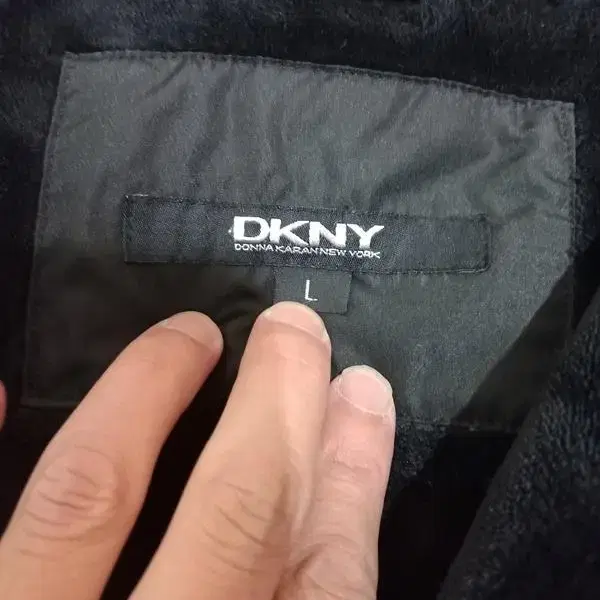 DKNY 여성 다운롱패딩점퍼L