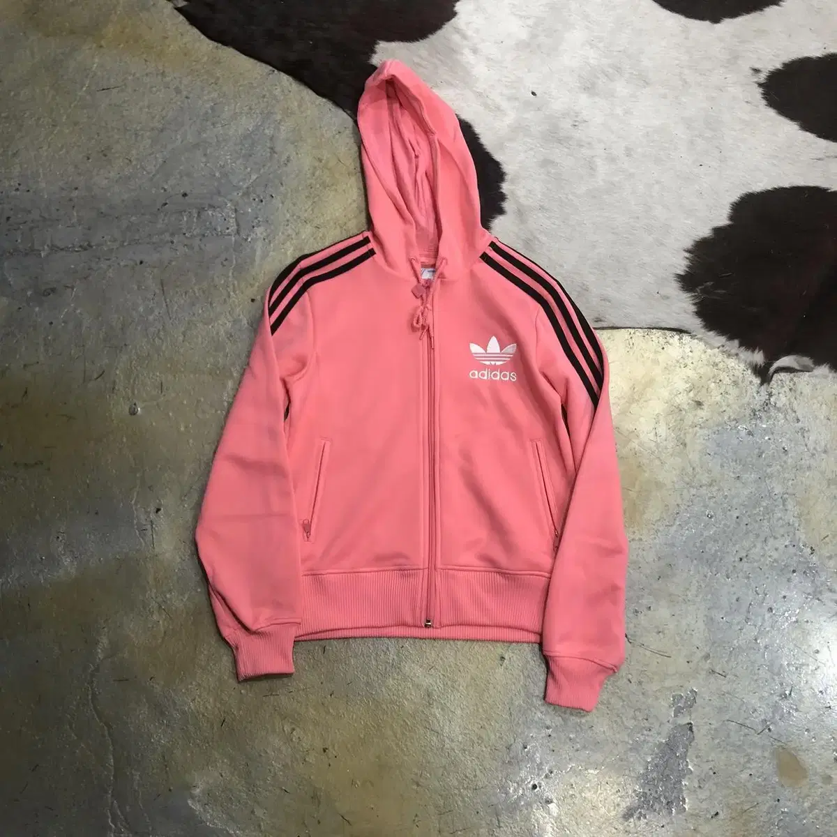 90 Adidas Firebird Hooded Jersey/A3457