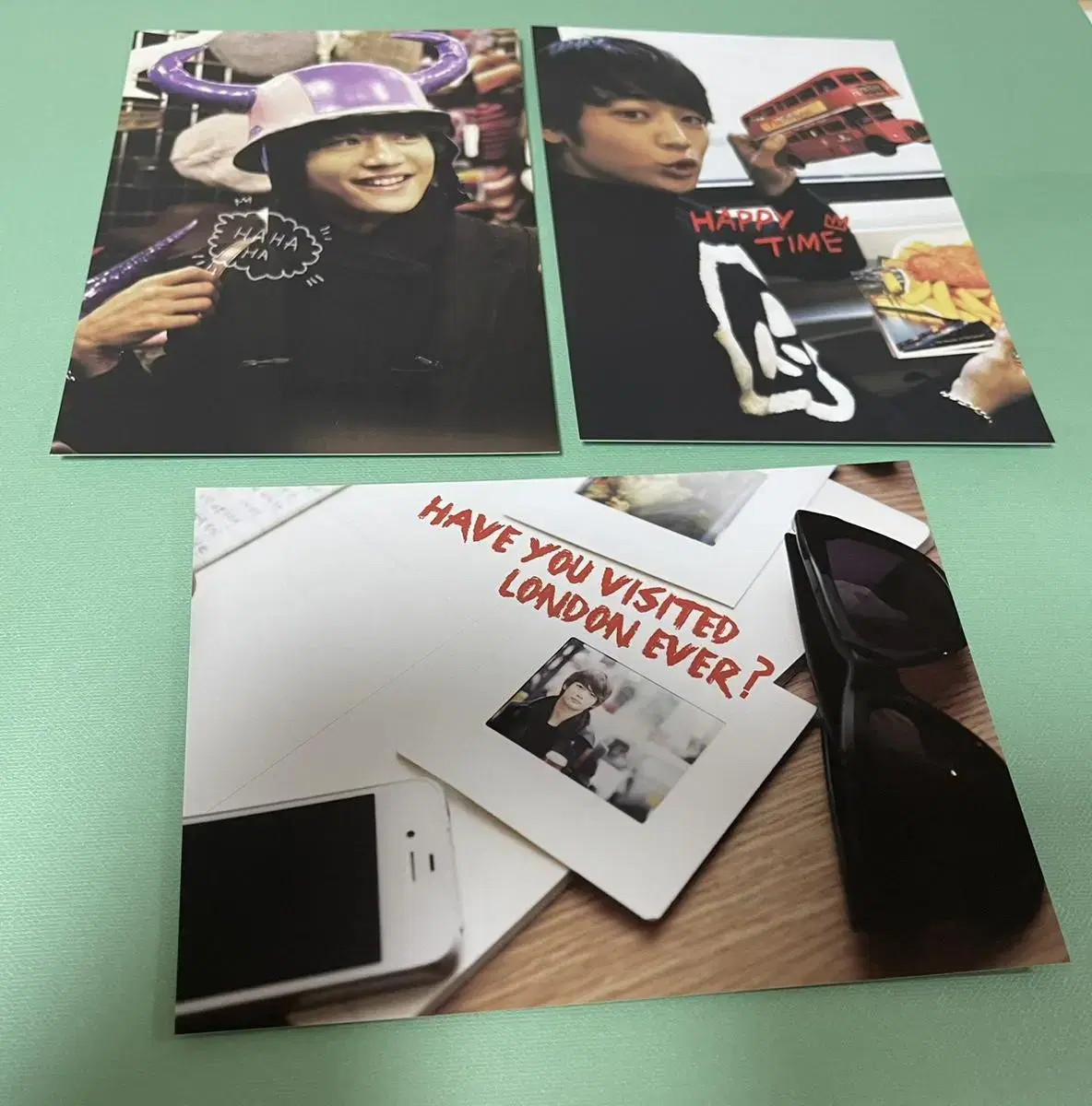 Shinee Surprise Vacation minho postcard Bulk