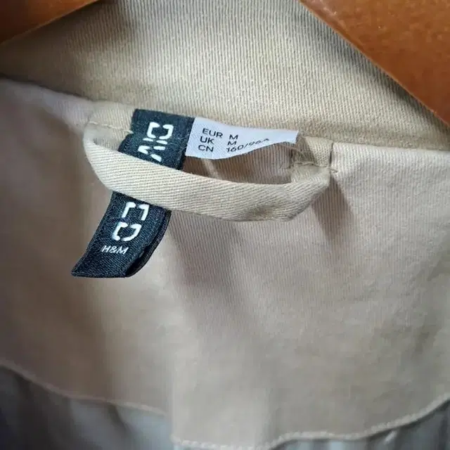 H&M Dividcd 투톤조합 아우터자켓