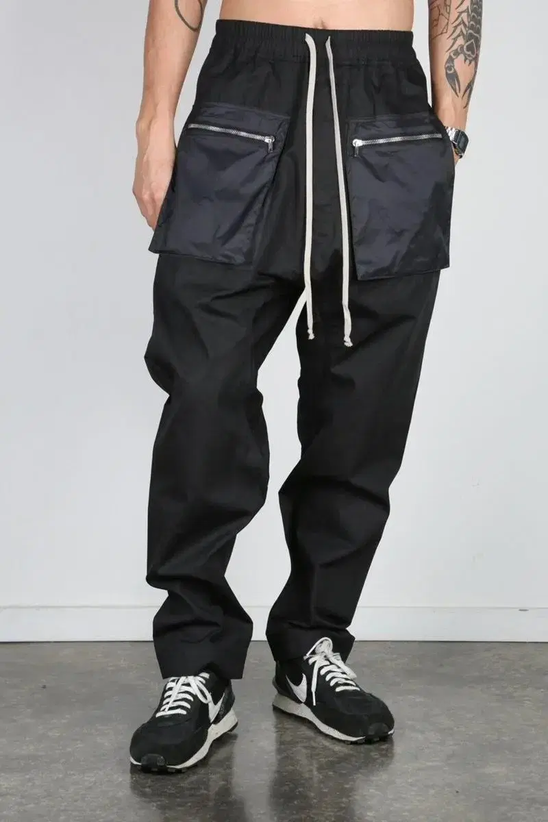 Rick Owens Dark Shadow Cargo Long Pants