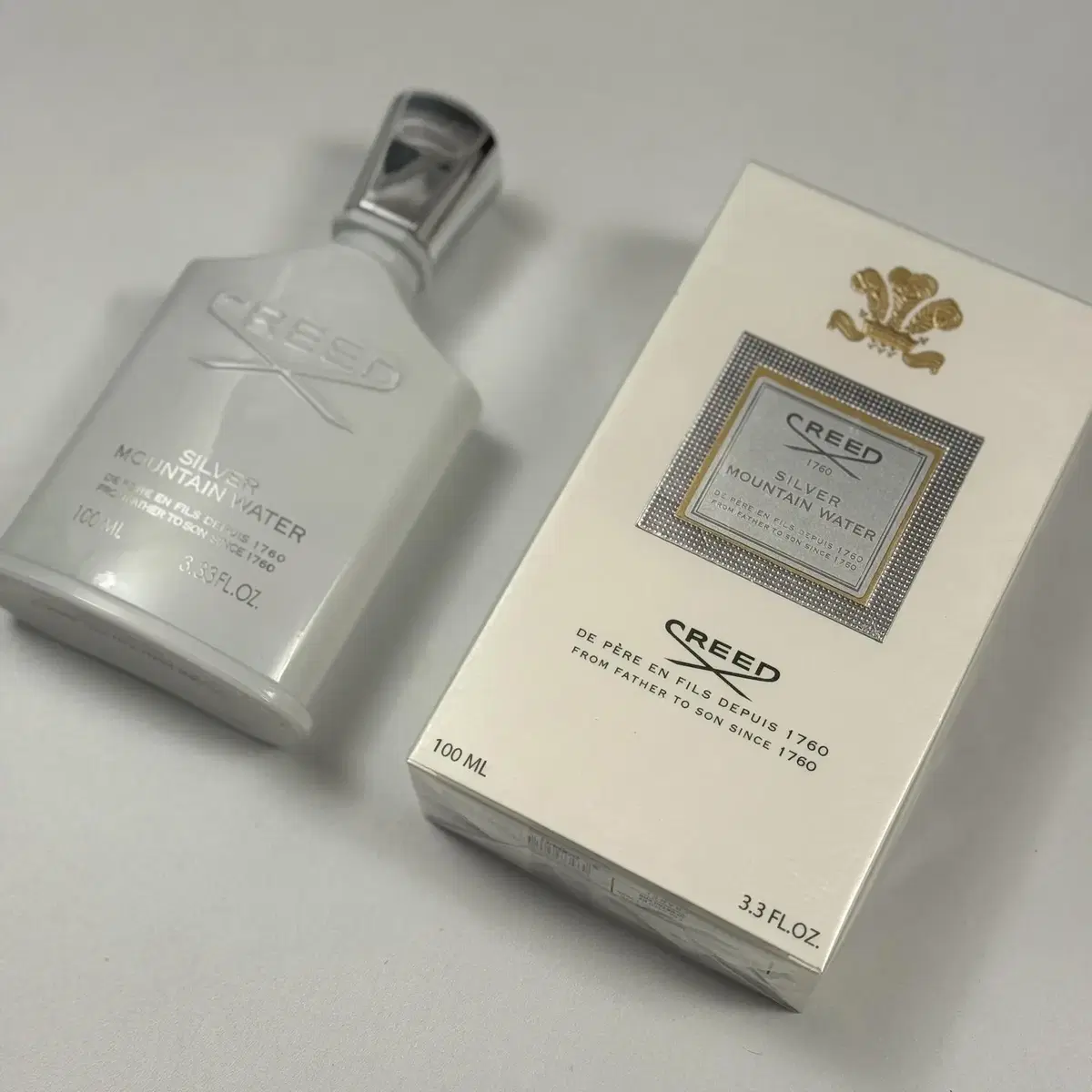 크리드 실버마운틴 워터 100ml (미사용 새제품)
