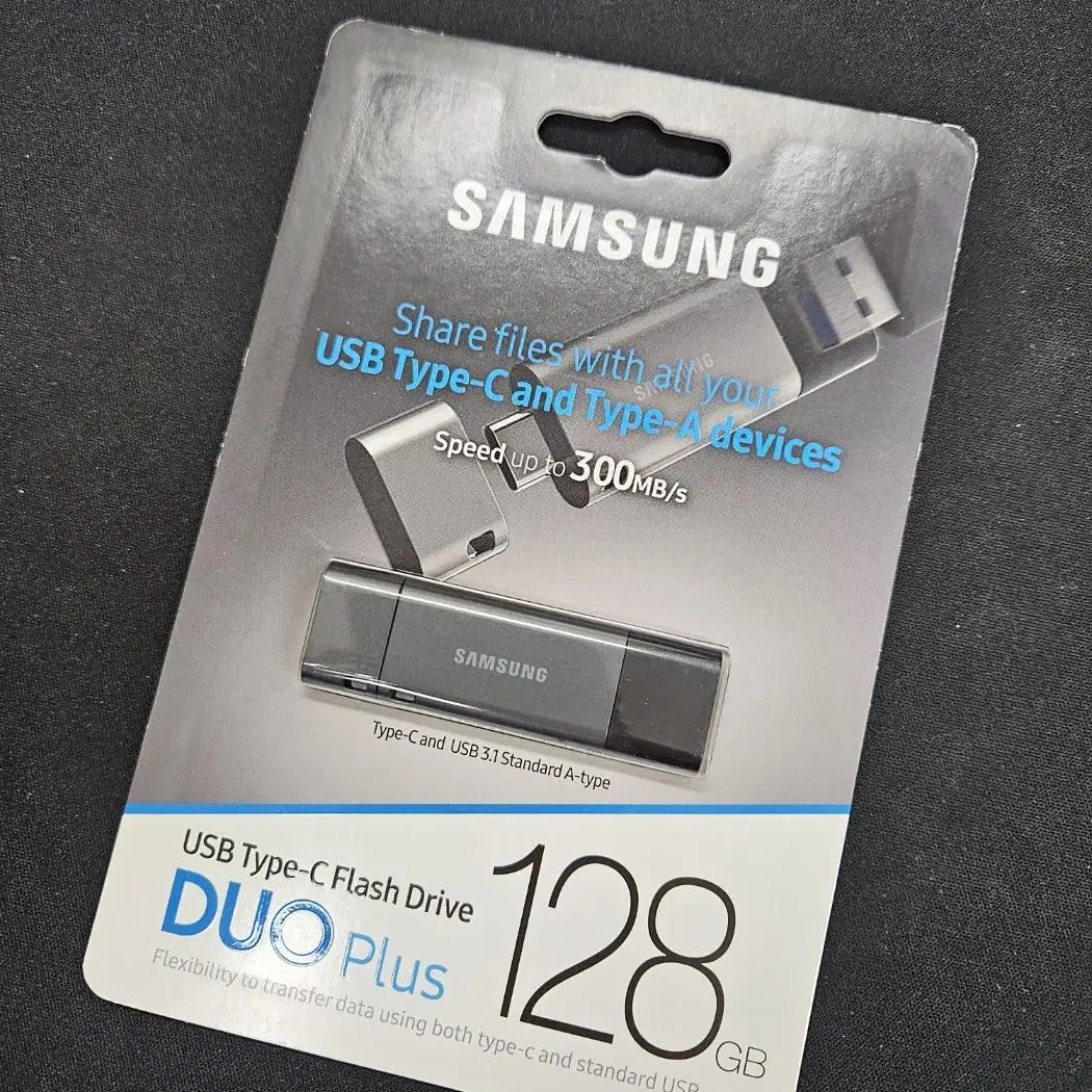 삼성 USB메모리 Duo Plus(USB 3.1)C-Type 128GB