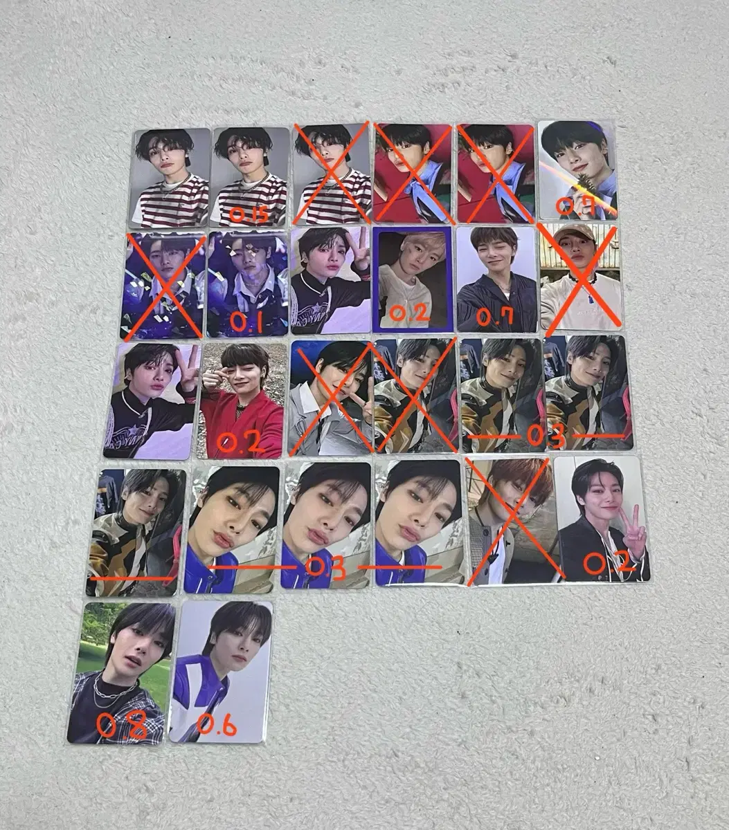 skz i.n photocard kesasam special maniak kibble wts