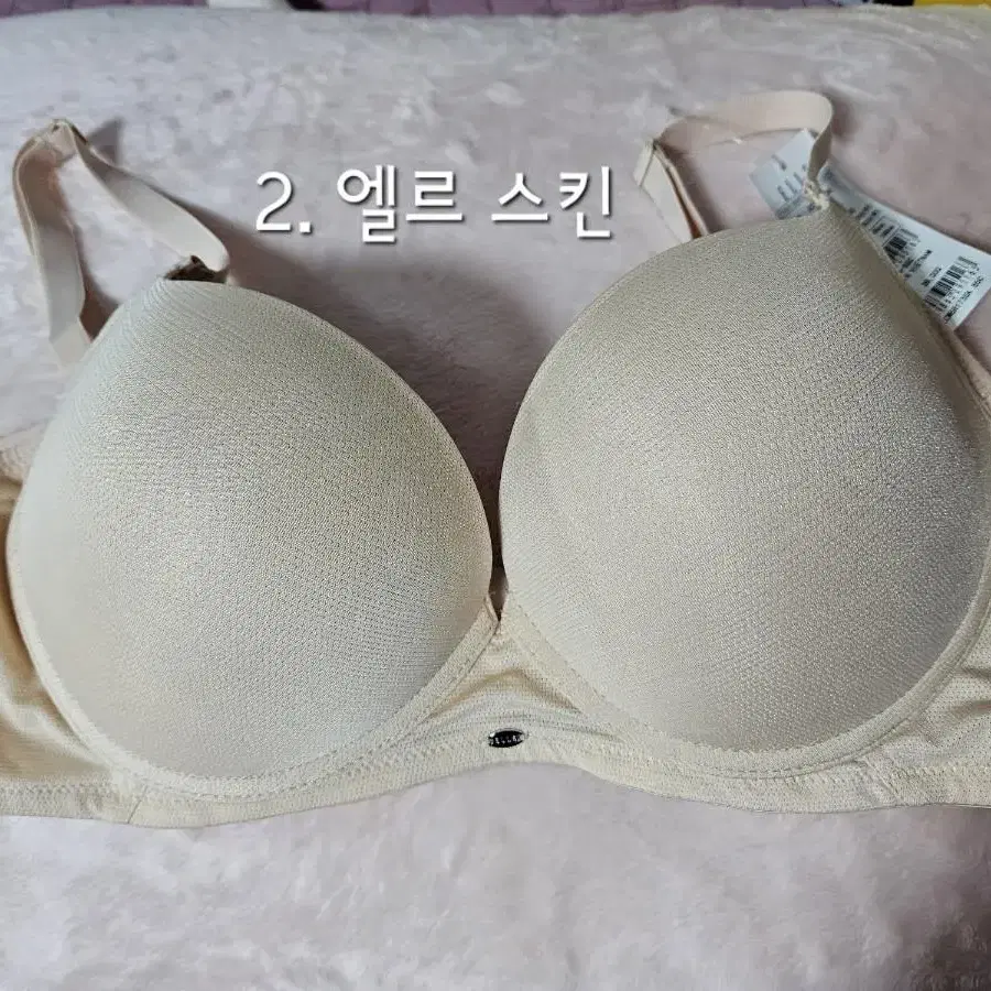 브랜드 노와이어 브라 C컵 6종 (미착용 새 제품) 엘르 브래지어