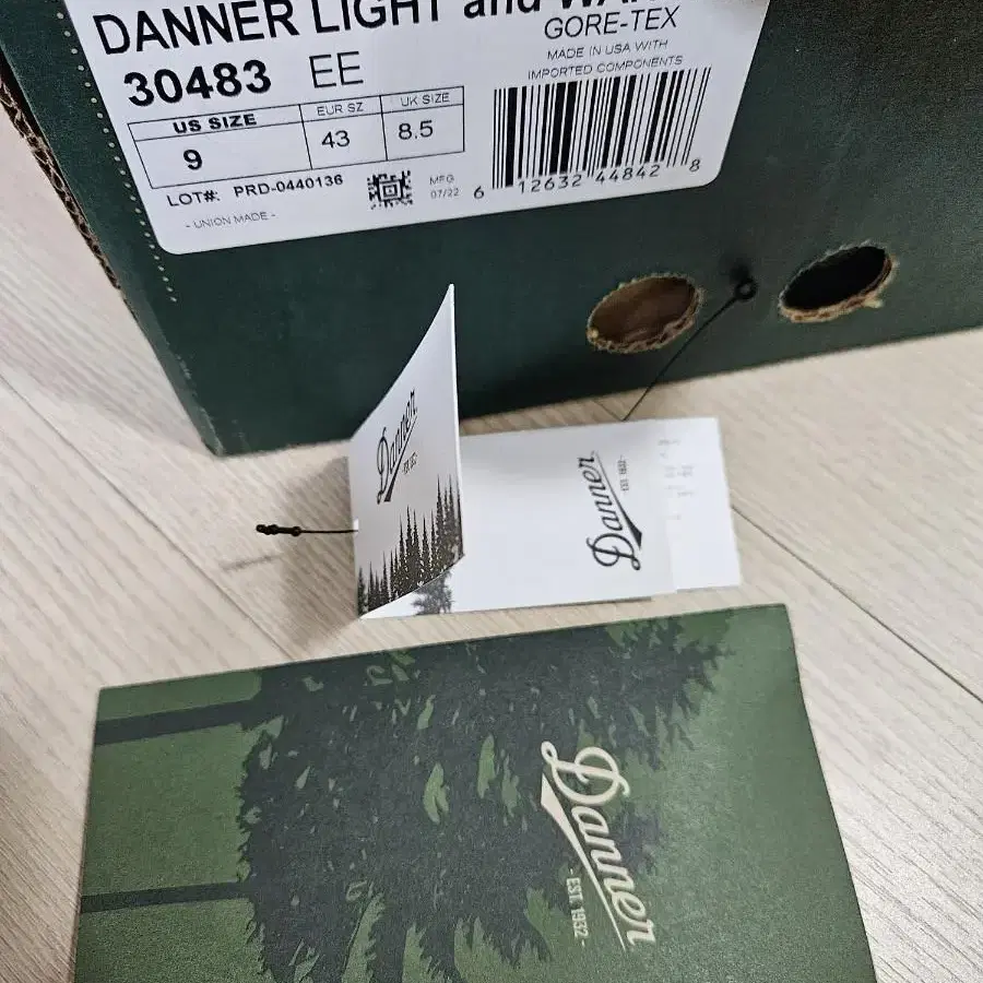 대너 앤드원더 danner X andwander 트레킹화 270-275