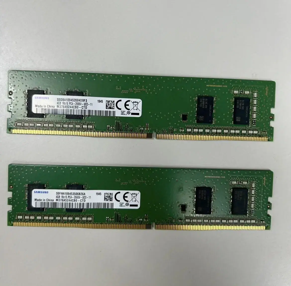 DDR4 4GB RAM 개당