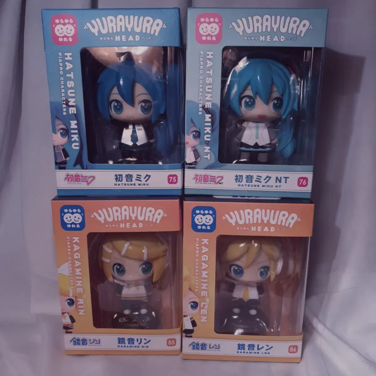 Yura Yura Head Shaking Head Hatsune Miku Kagamine Rin Ren nt Miso Girl Figure Unsealed