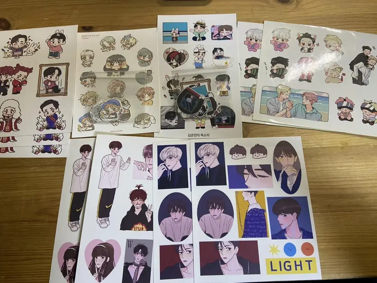 Exo suho baekhyun sehun chanyeol Fan Art Stickers