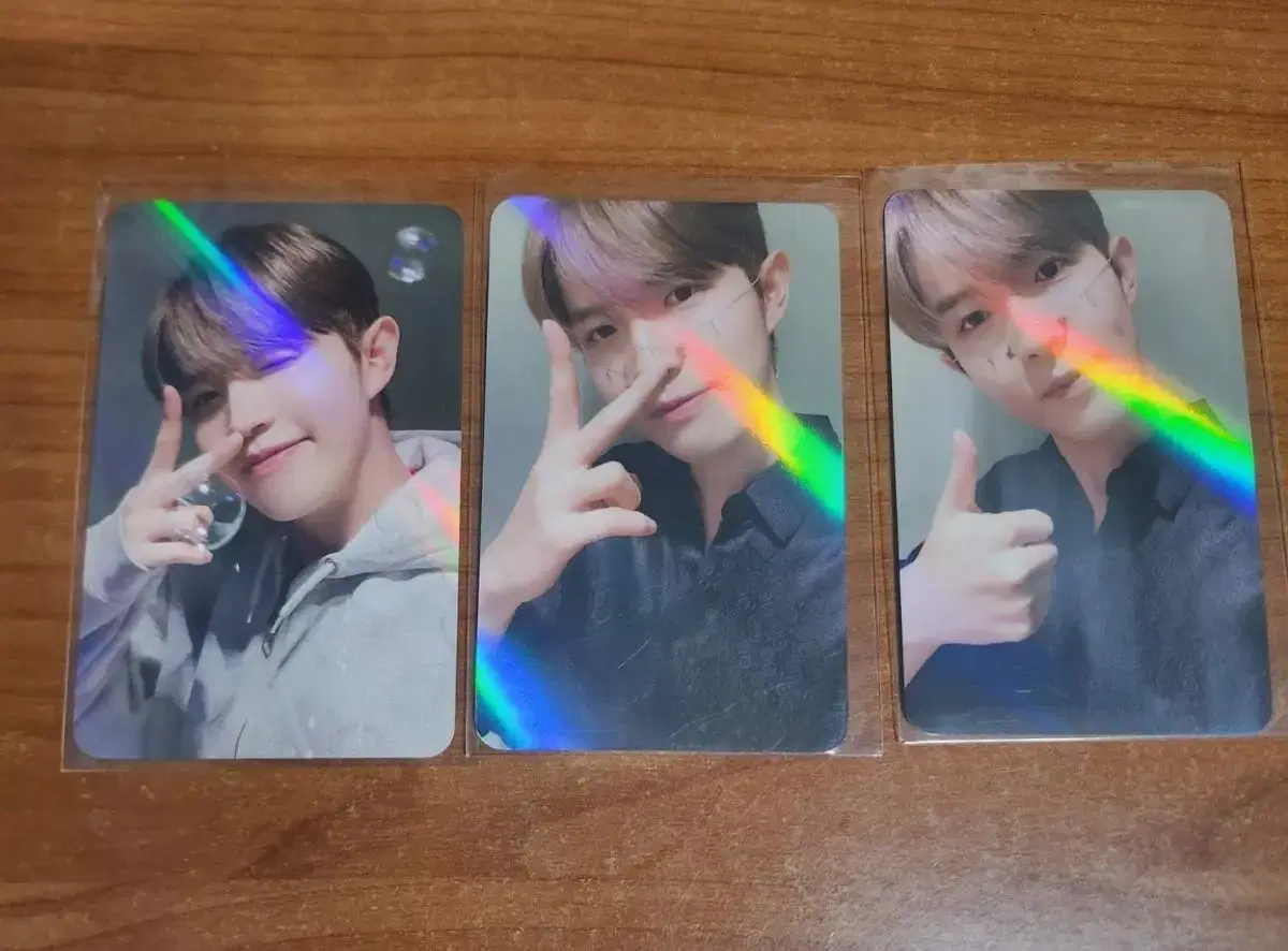 Jaehwan Ponytail makestar unreleased photocard