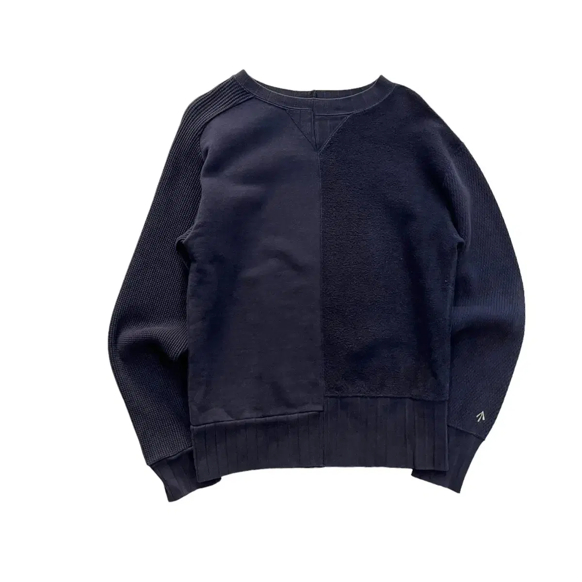 [90] 14AW/ Nigel Carbon Army Crew Jersey Sweatshirt